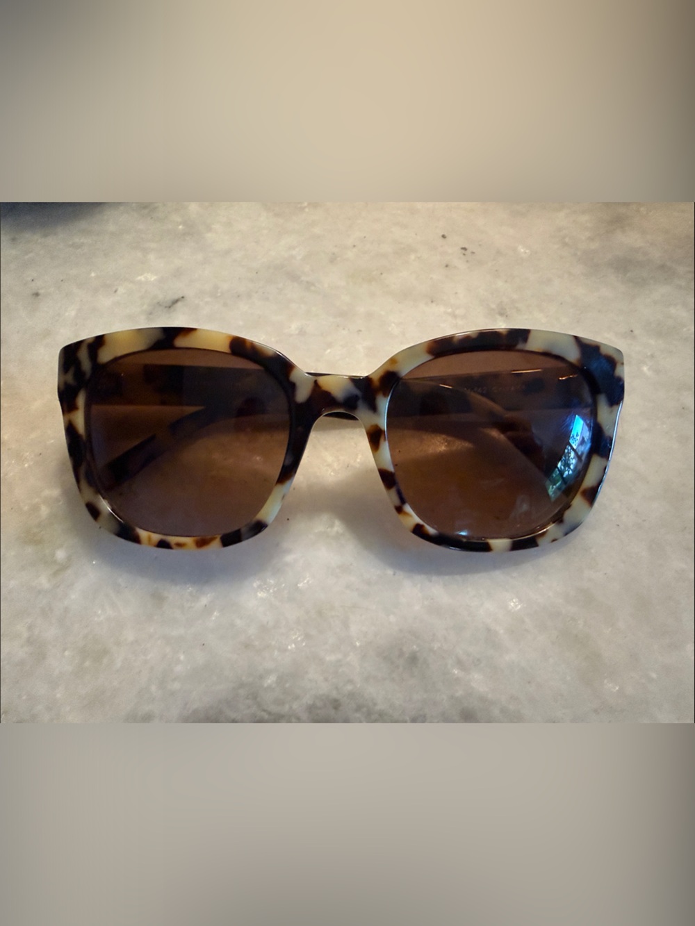Warby Parker Aubrey Tortoise Shell Sunglasses - Brown Lenses